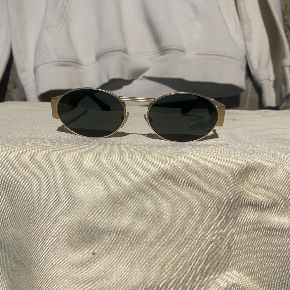 Versace Gold and Black Men's Glasses